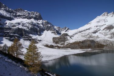 Lac de Salanfe en automne