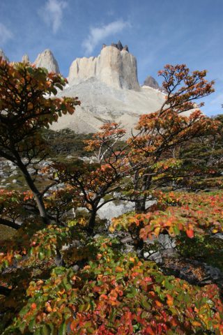 Los Cuernos depuis la Valle Frances