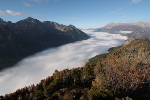 Mer de brouillard à l'Arpille